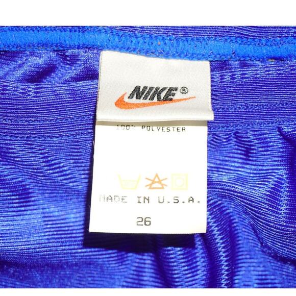 Vintage Nike Swim Brief Men’s Size 26 USA Blue Racing Swimwear NOS Deadstock - Picture 5 of 9